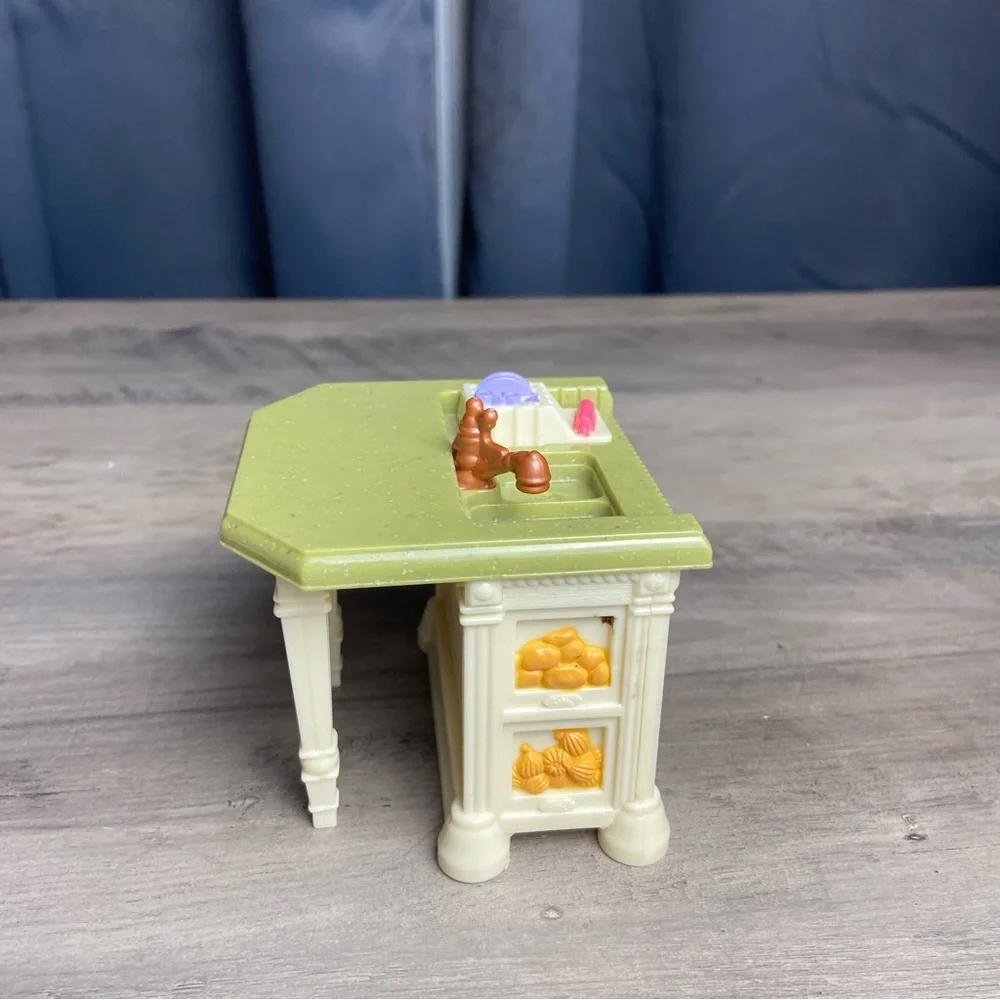 Fisher Price Loving Family Kitchen Sink Island Counter‎ Replacement Piece 2008